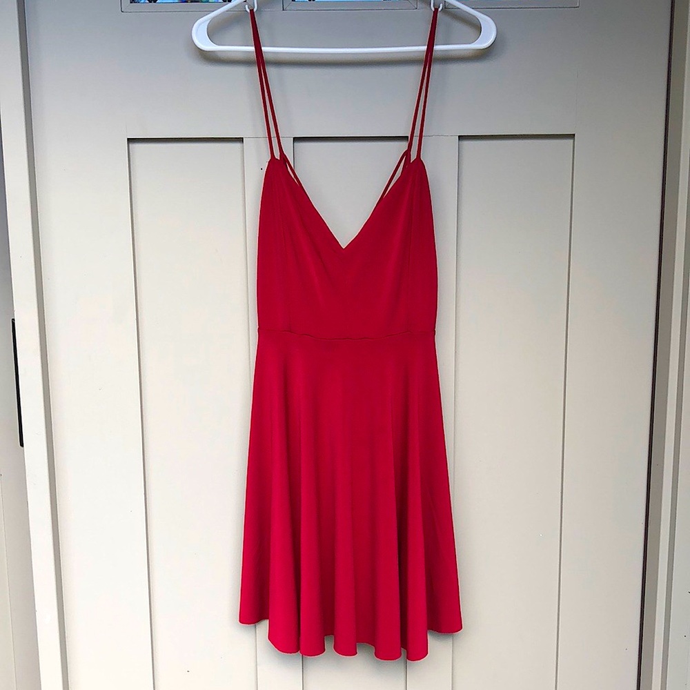 Red Kimchi Blue Strappy Dress